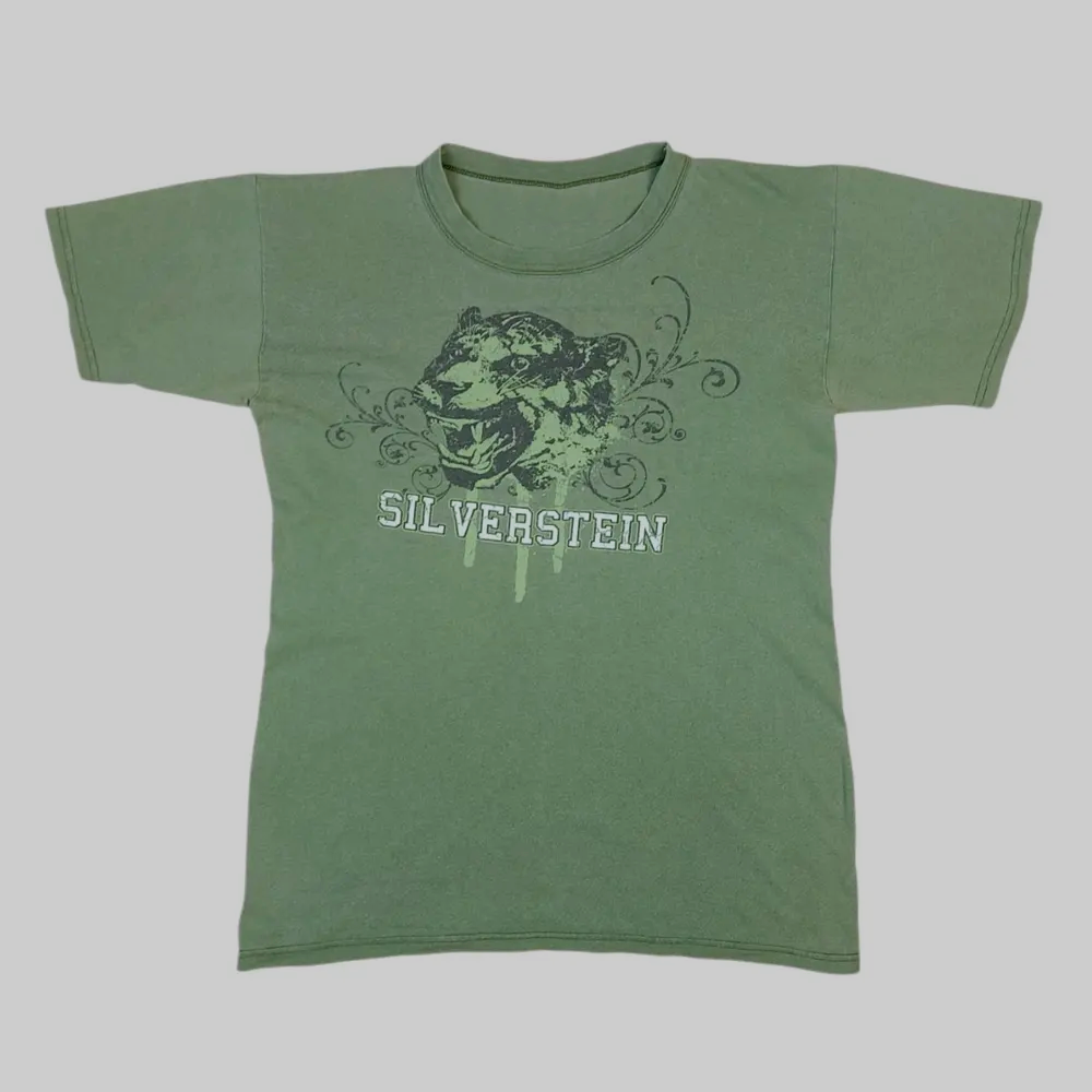 Silverstein Band Collection Tour Gift For Fan S-5XL Green T-shirt QA1577