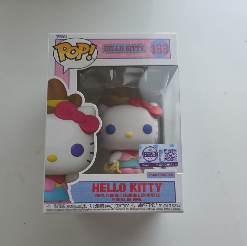 Funko Pop! Animation Hello Kitty Cowboy 133 Limited Edition Vinyl Figure 90744