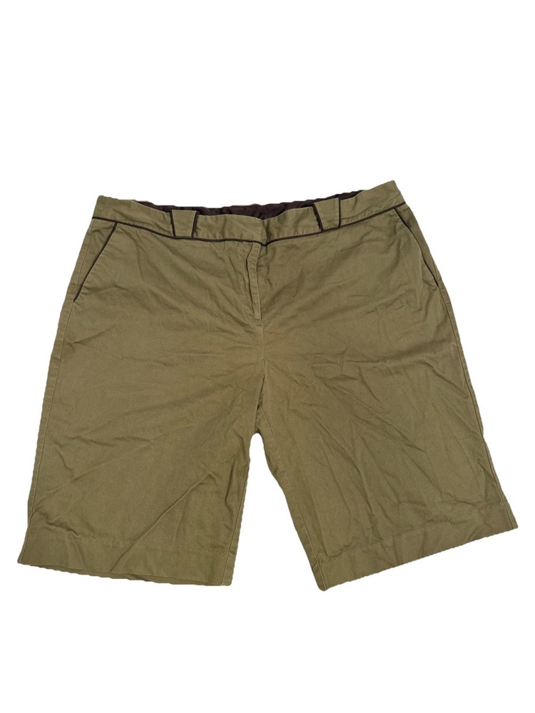 Size 14 Olive green shorts made by Attention Cotton/spandex blend Women’s Casual