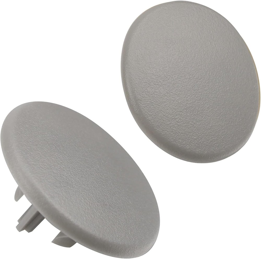 Armrest Cover Cap for Left or Right Rear Bucket Seat, Compatible w Color: Gray