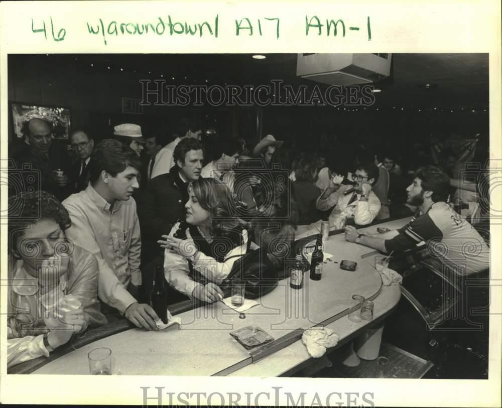 1985 Press Photo Joe Raviotta's Lounge in New Orleans - noc09822
