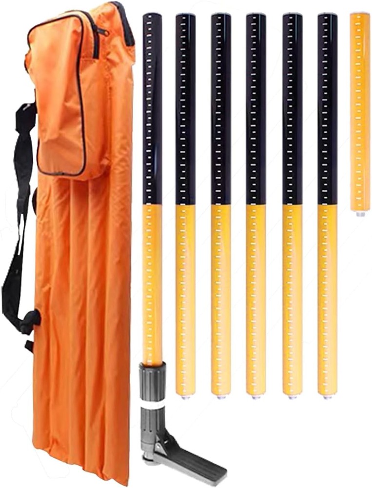 Laser Level Height Adjustment Rod with Up-Down Sliding & Horizontal Rotation