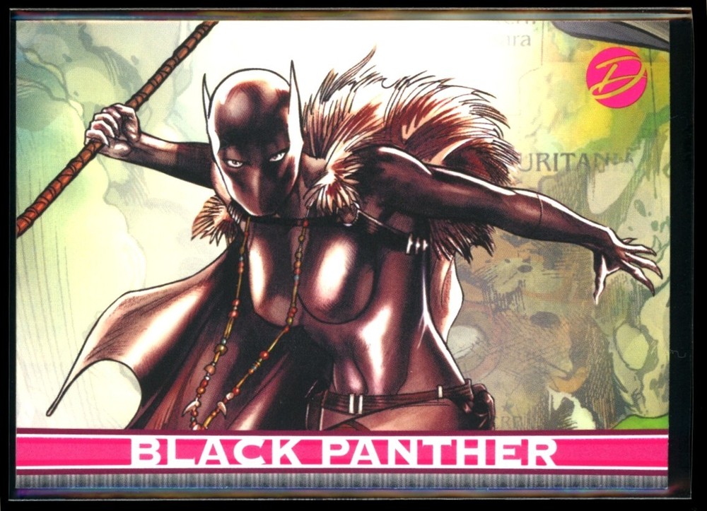 BLACK PANTHER 2011 Rittenhouse Marvel Dangerous Divas #2 *Quantity*