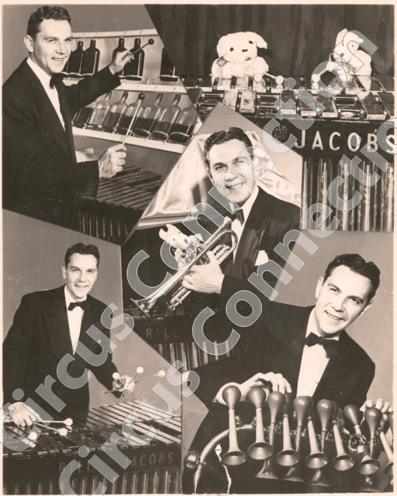 Bill Jacobs Musician Vaudeville? Press Photograph 8