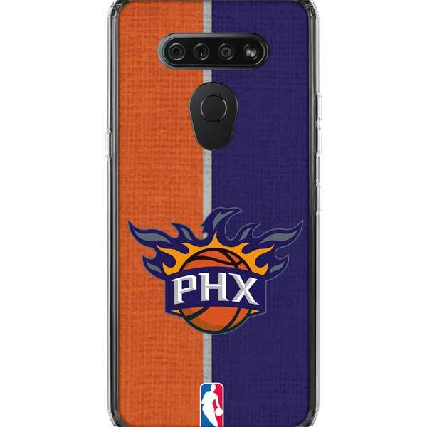 NBA Phoenix Suns LG K51/Q51 Clear Case - Phoenix Suns Canvas