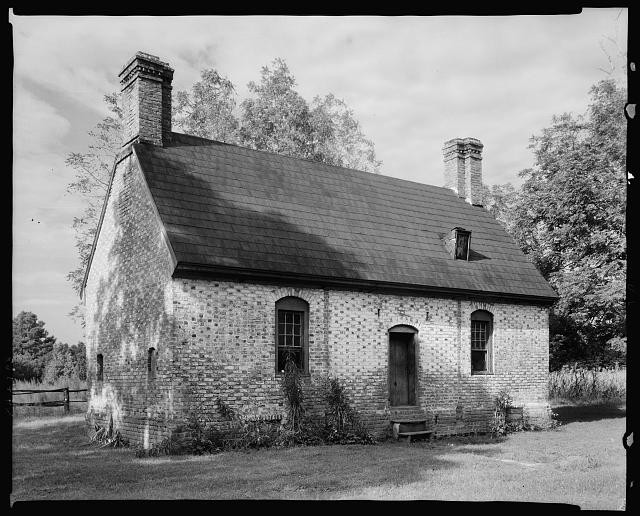 Williamsburg Virginia Warburton Dependency 1930s Brick House Historic Building