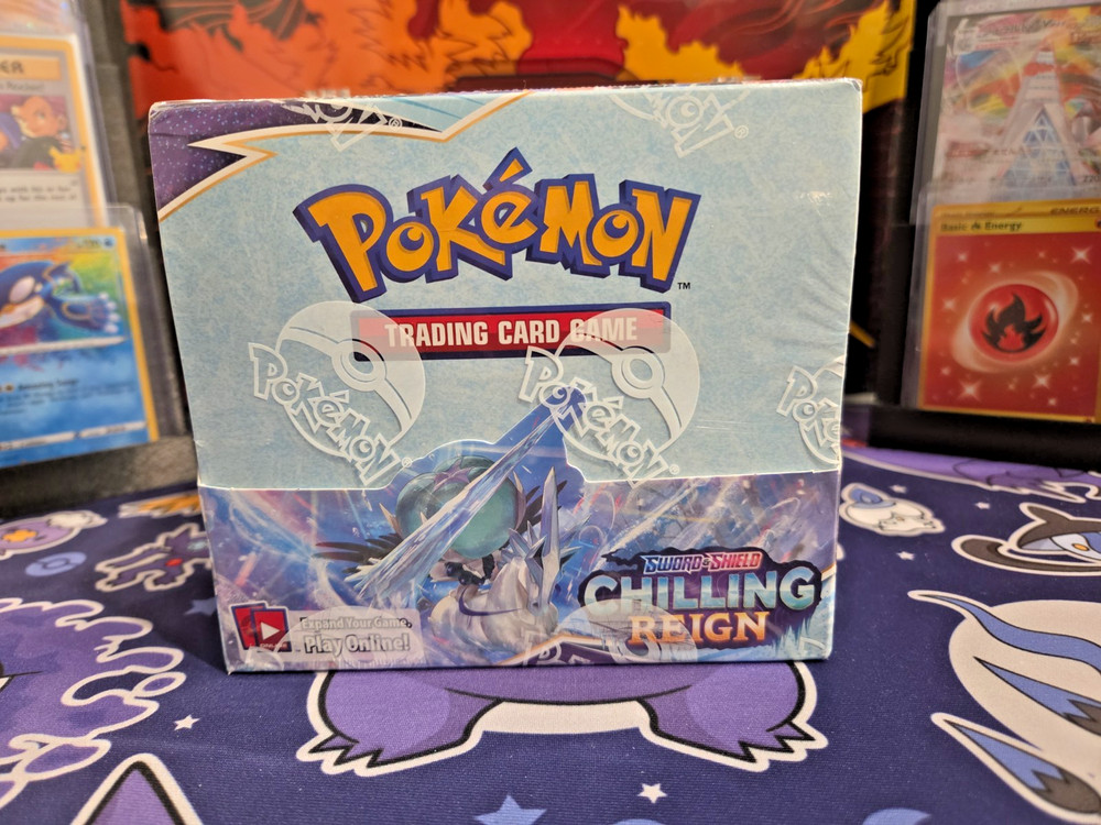 Pokemon TCG Chilling Reign SWSH06 Sealed Booster Box 36 Pack