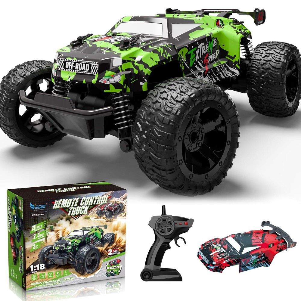 Remote Control Car for Boys 4-7, 2.4Ghz RC Monster Trucks for Boys Age 4-7 & ...