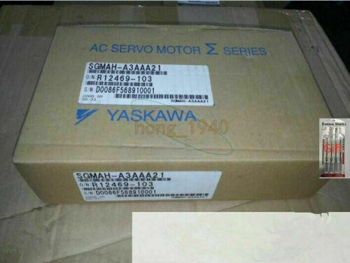 1Pc Yaskawa Ac Servo Motor Sgmah-A3Aaa21 New