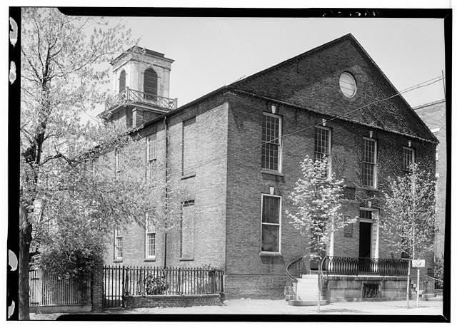 Alexandria VA 1900s Presbyterian Meetinghouse 321 South Fairfax Street