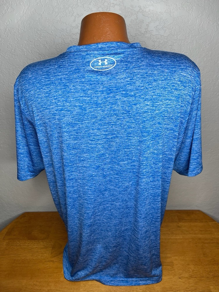 Men's Under Armour S/S Athletic T-Shirt _ 2XL XXL | Blue| Polyester