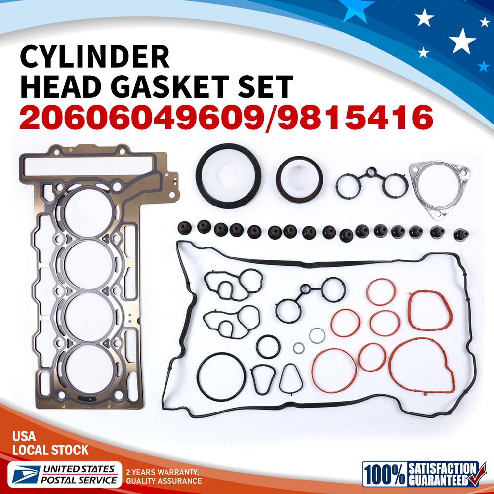 For Mini Cooper R55 R56 2007-2012 1.6L DOHC 9815416 Cylinder Head Gasket Kit US