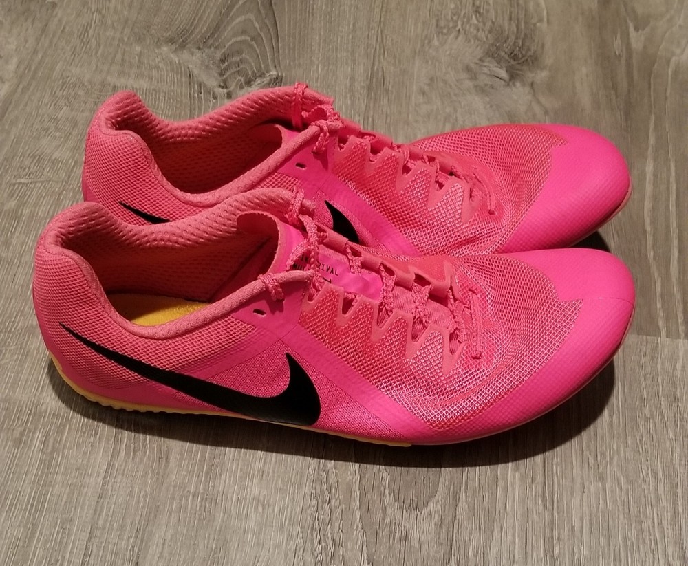 Nike Zoom Rival Track & Field Distance Spikes DC8725-600 Hyper Pink Orange Sz 12