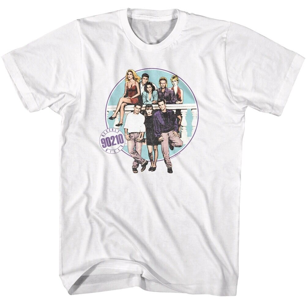 Beverly Hills 90210 Balcony Crew Men's Graphic Tee