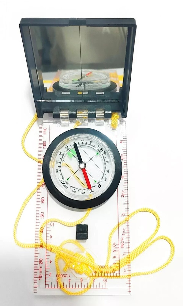 Set of 3 Sirius Survival Adjustable Declination Compasses – Precision Map Readin