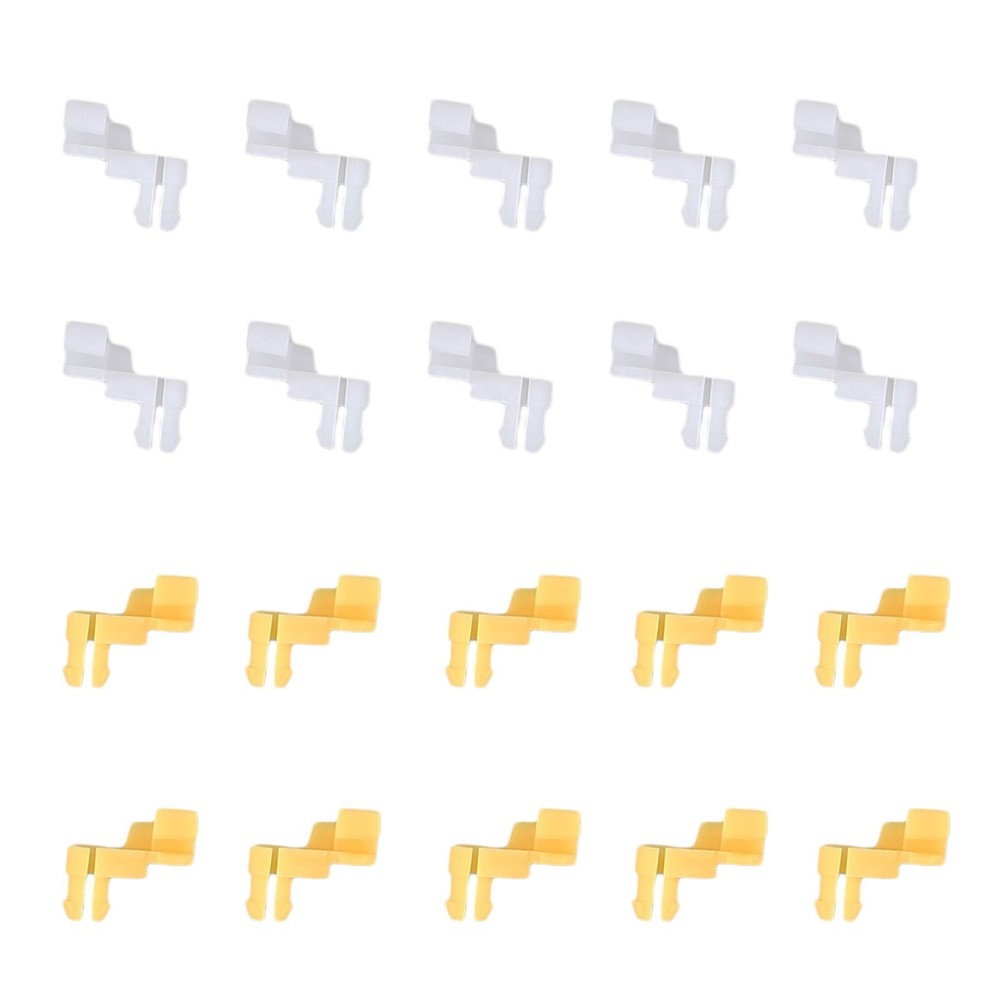 20X for Toyota for Lexus Nylon Door Lock Clip Snap Side Handle Retainer LH&RH