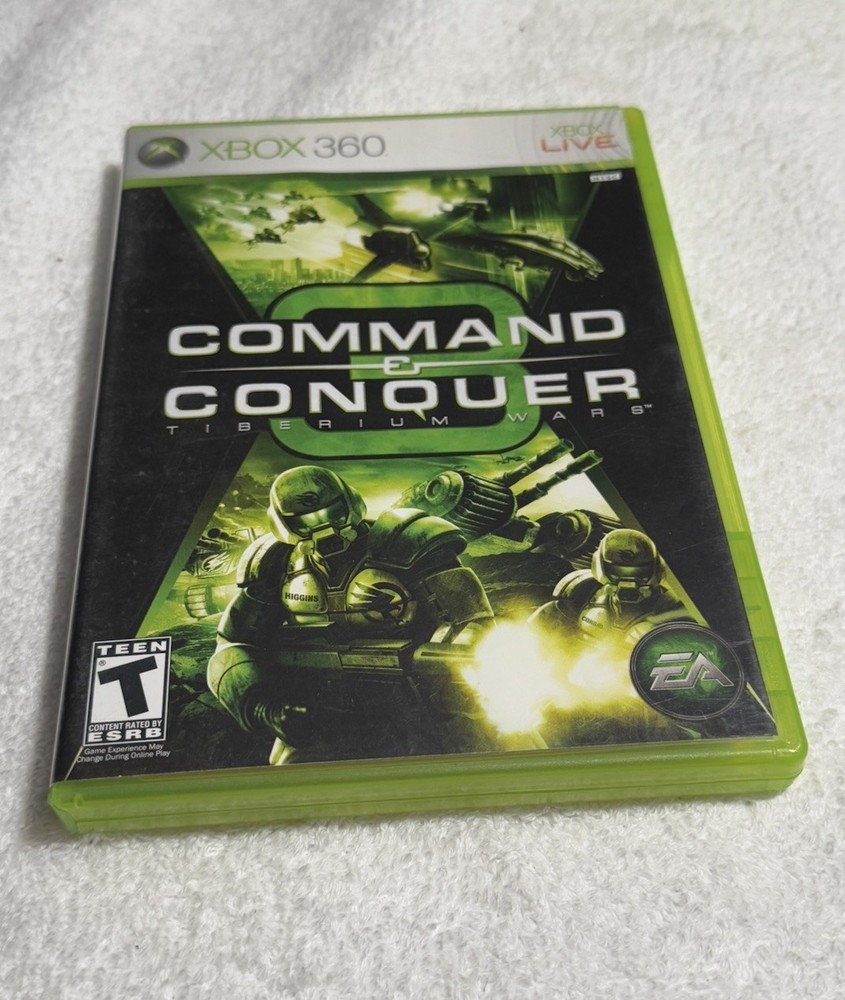 Command Conquer 3 Tiberium Wars Xbox 360 Tested Works Great