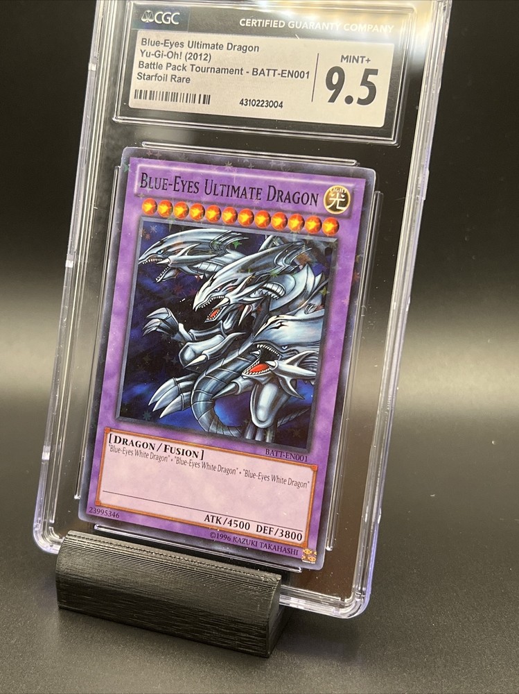 Ultra Rare Blue-Eyes Ultimate Dragon Star Foil CGC 9.5 Mint Yugioh