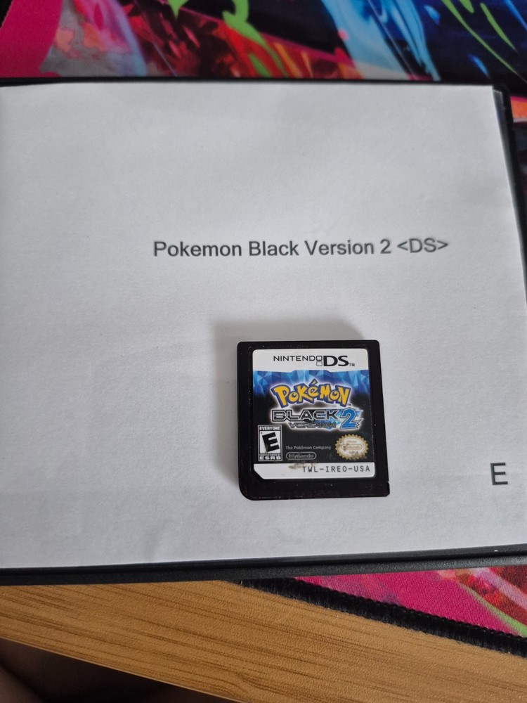 Pokemon Black 2 (Nintendo DS) *Cart Only* Authentic Tested Saves! CHECK PHOTOS!
