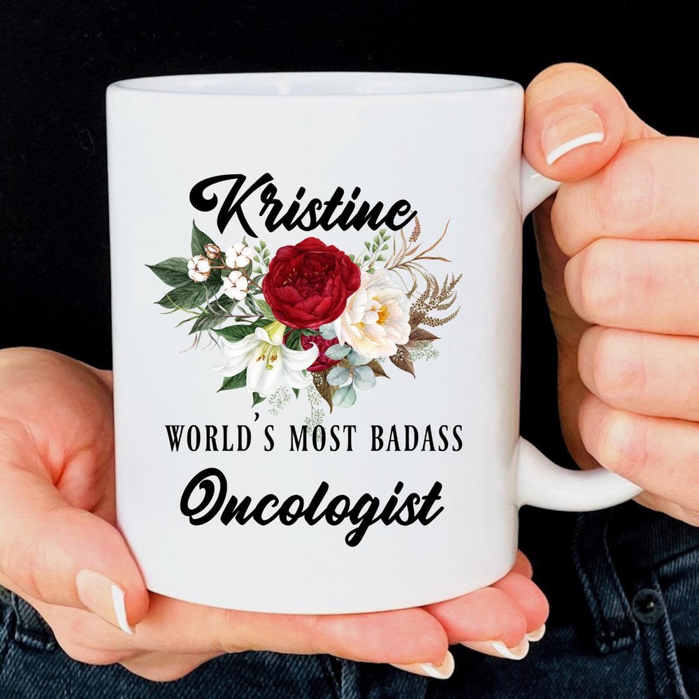 Personalized Oncologist Gift For Women Oncologist Mug Christmas Gift For