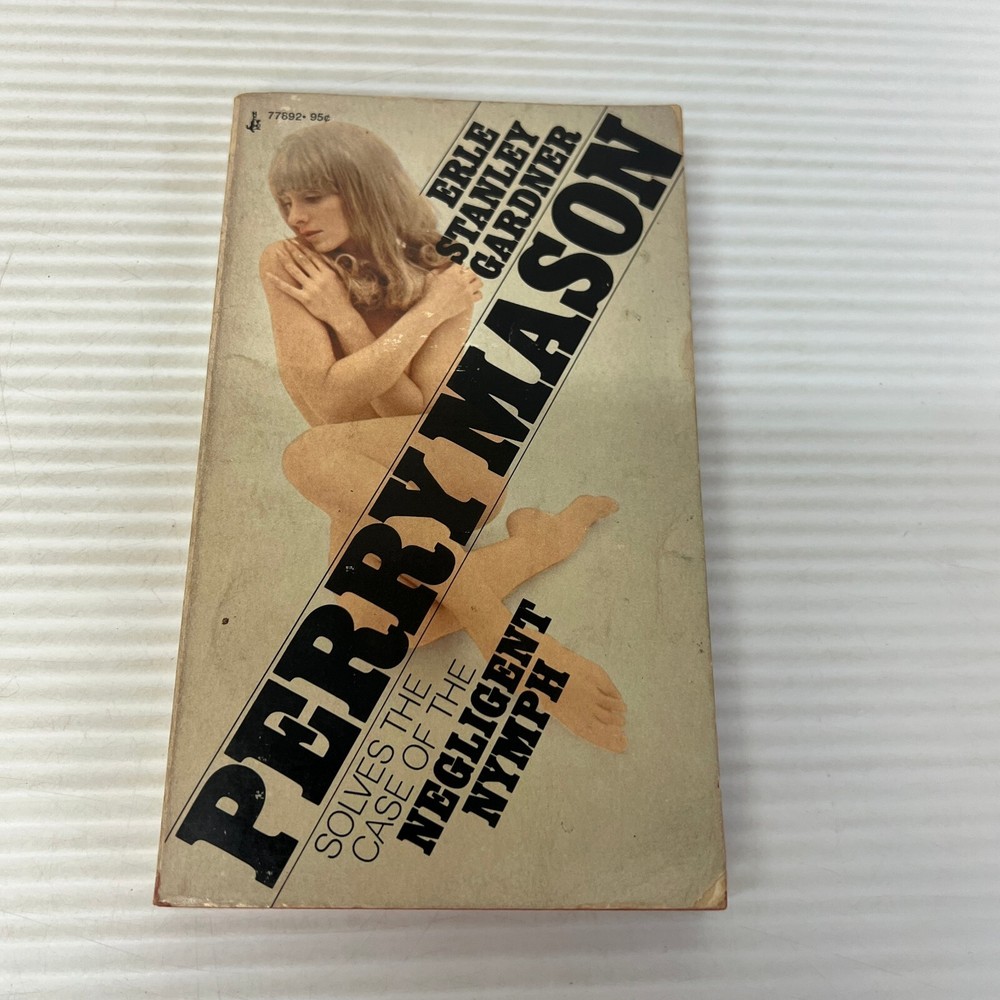 Perry Mason The Case Of The Negligent Nymph Legal Thriller Paperback Book 1973