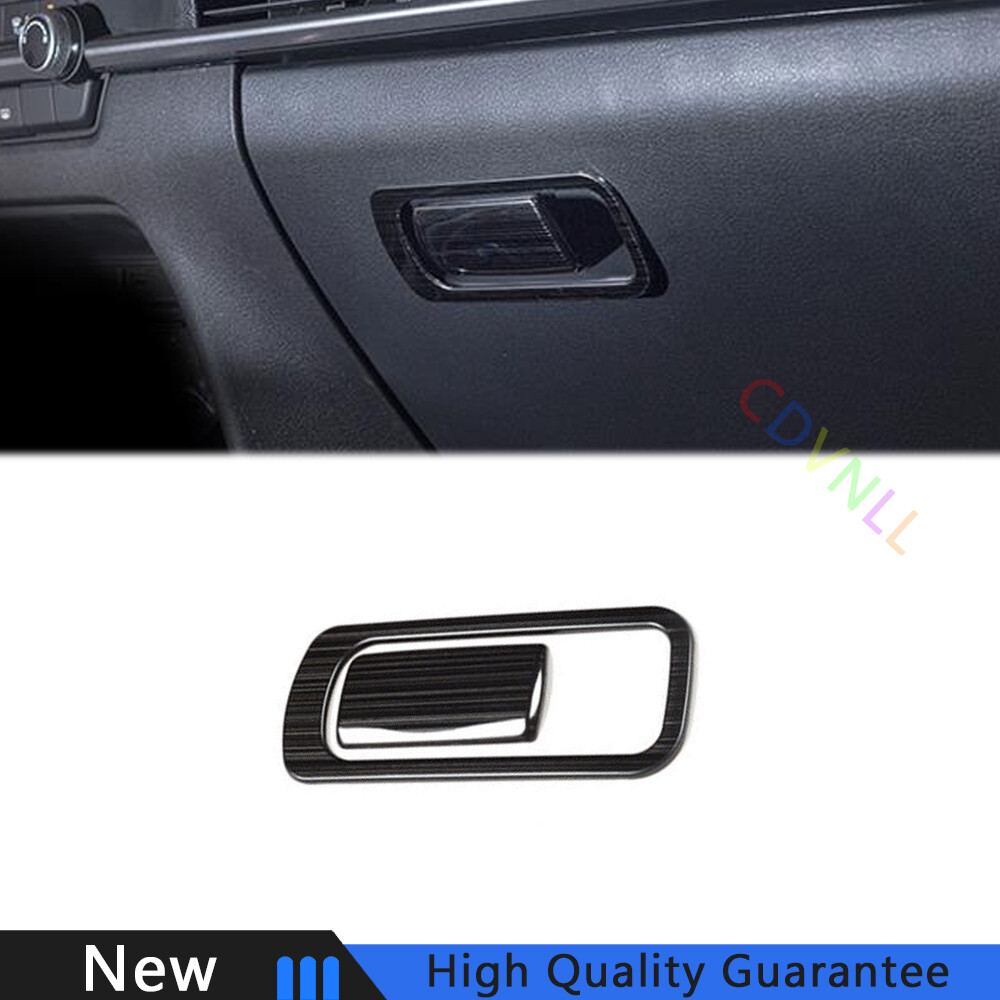 For Mazda CX-30 2020-2022 Black Titanium Co-Pilot Storage Box Handle Bowl Trim