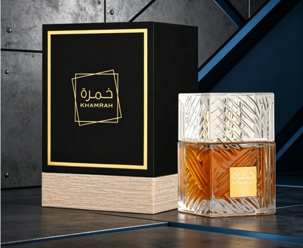 Khamrah by Lattafa for Unisex Eau De Parfum 3.4 fl oz./100ml Long-lasting New