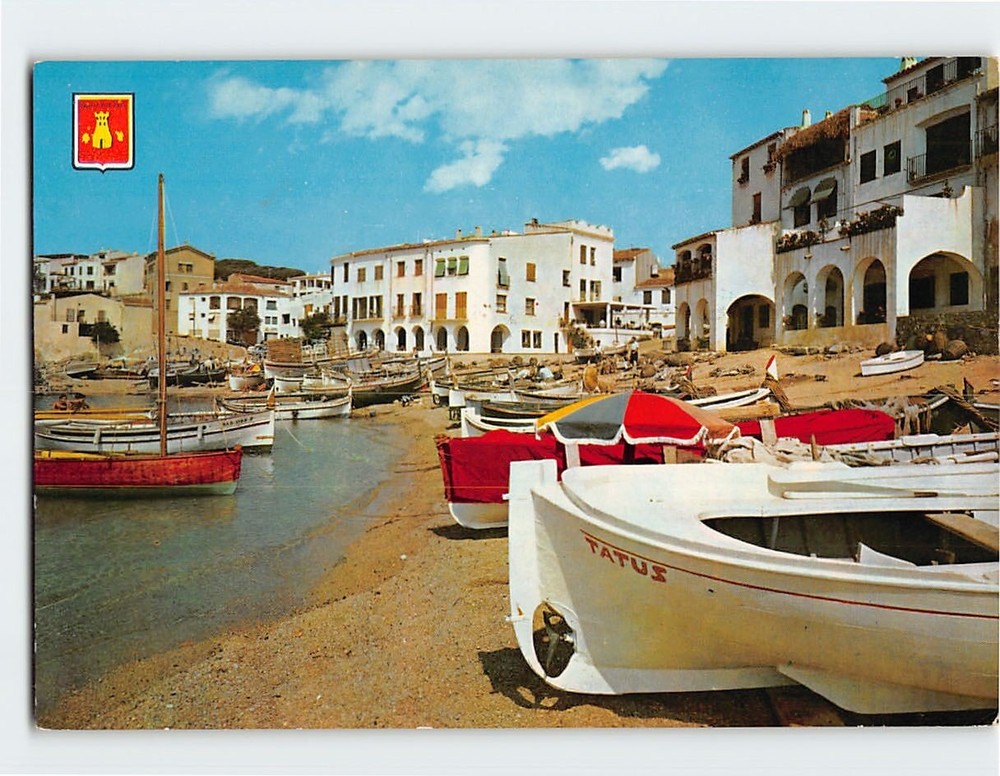 Postcard Partial View Calella De Palafrugell Spain