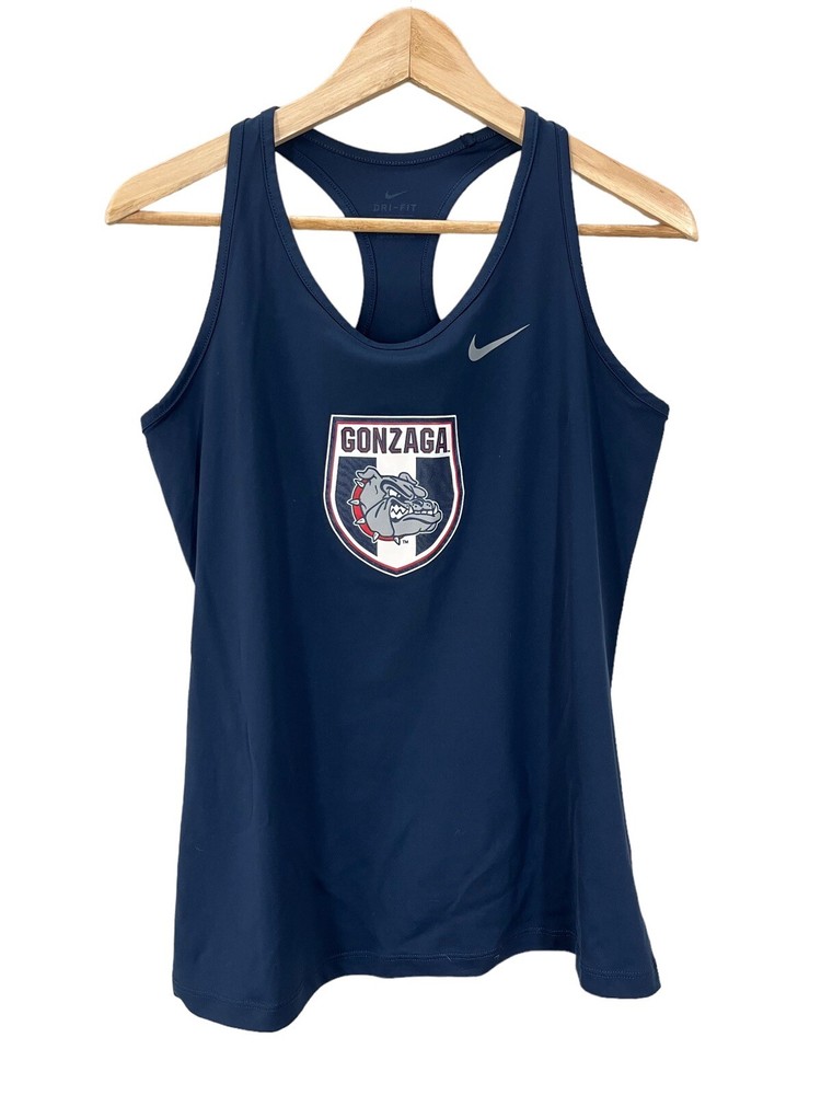 Gonzaga University Nike Dri-Fit Tank Top Shirt Womens Medium Excellent Condition
