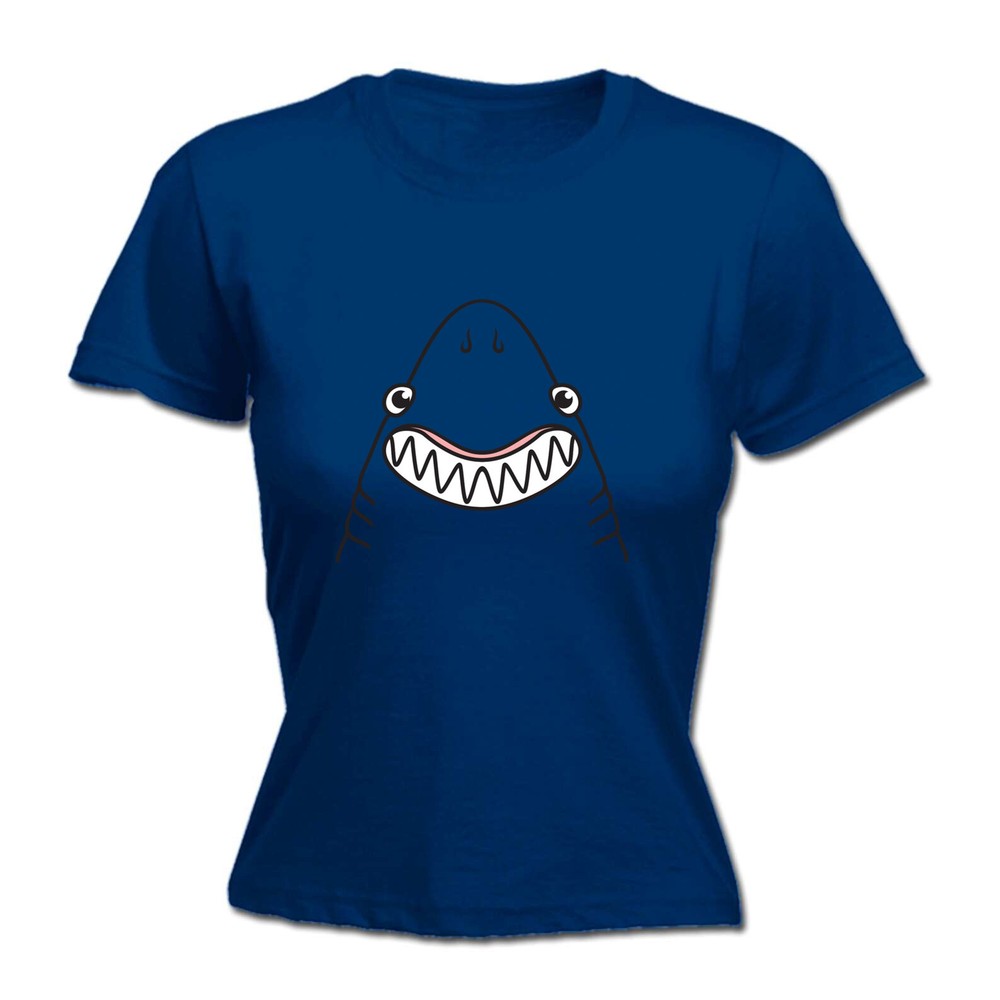 Shark Ani Mates - Womens T Shirt Funny T-Shirt Novelty gift tshirt