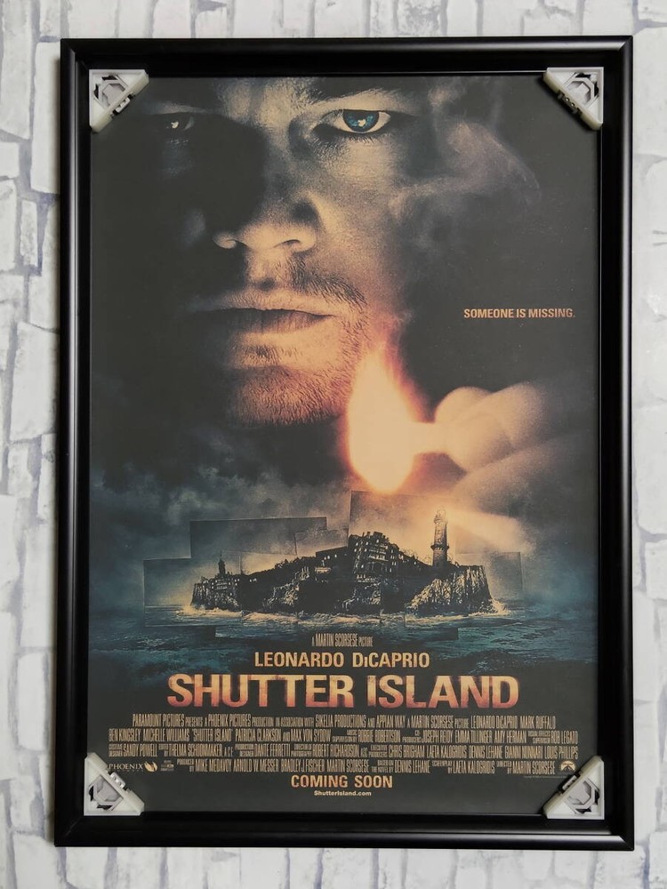 Combine Shutter IslLeonardo DiCaprio Poster fire_【Tags Movie Interior】 V4