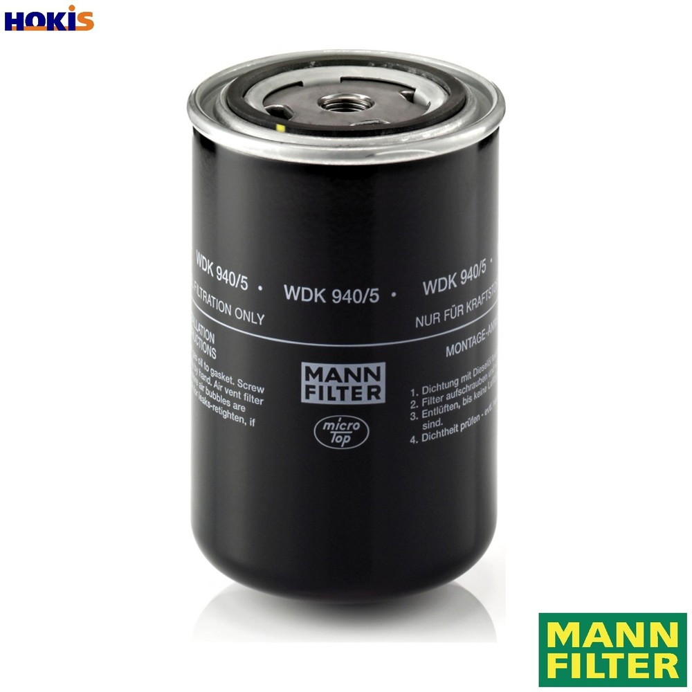 FUEL FILTER WDK 940/5 FOR NEOPLAN DAF 95 85/CF 75 DB 65 SB SOLARIS 11.6L 6cyl 95