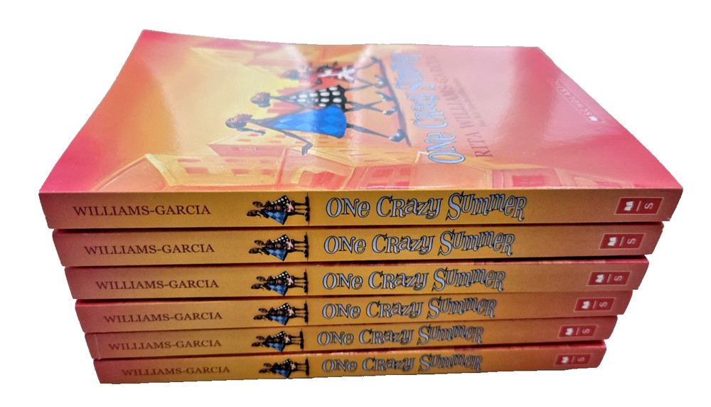 One Crazy Summer -  Lot of 6 (New) paperbacks - by Rita Williams Garcia