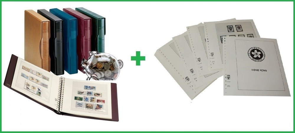 Lindner 160 97 1124V Hongkong VR China Album T Sheets 1997-2002