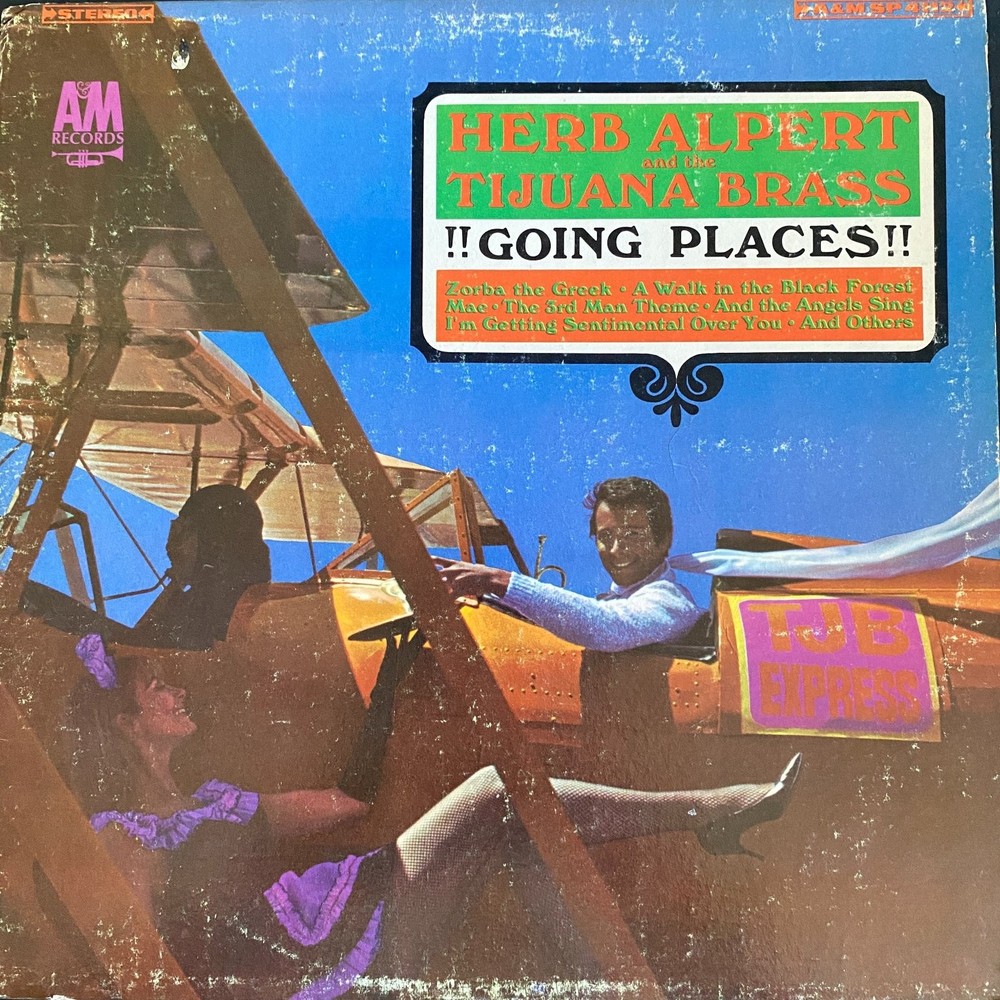 Herb Alpert – Going Places!! LP Record 1965 A&M Jazz Latin 33 RPM
