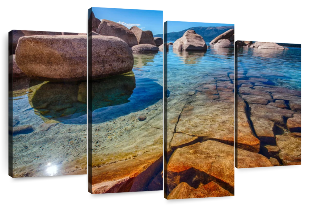 Lake Tahoe Stones Wall Art