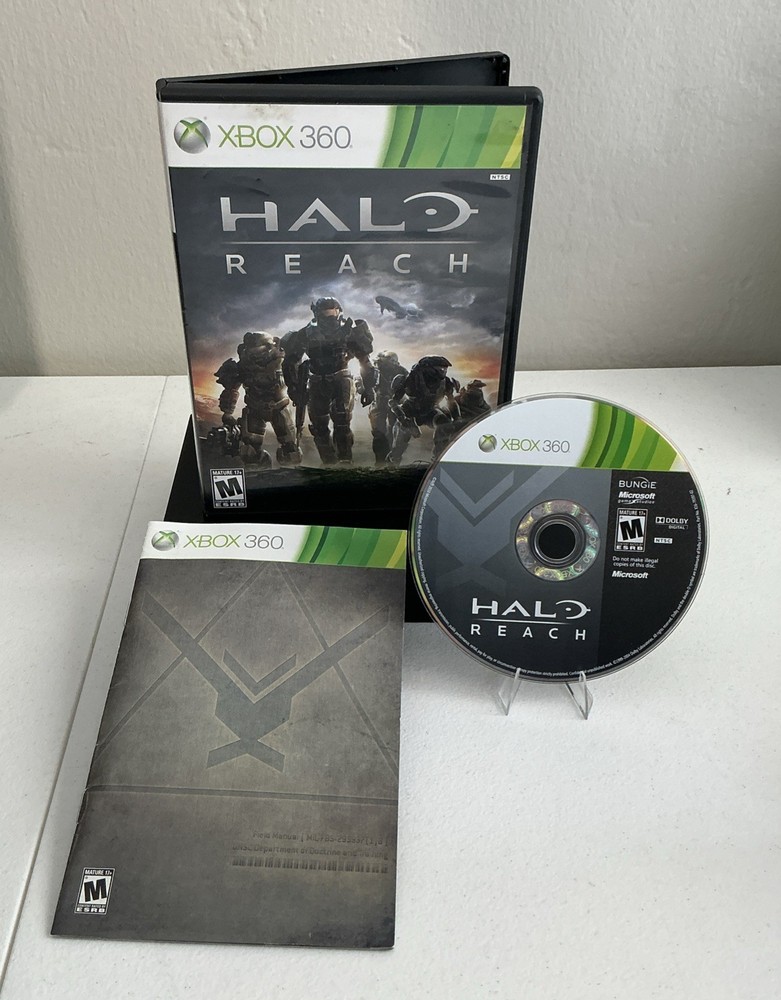 Halo Reach Microsoft Xbox 360 CIB Tested & Working