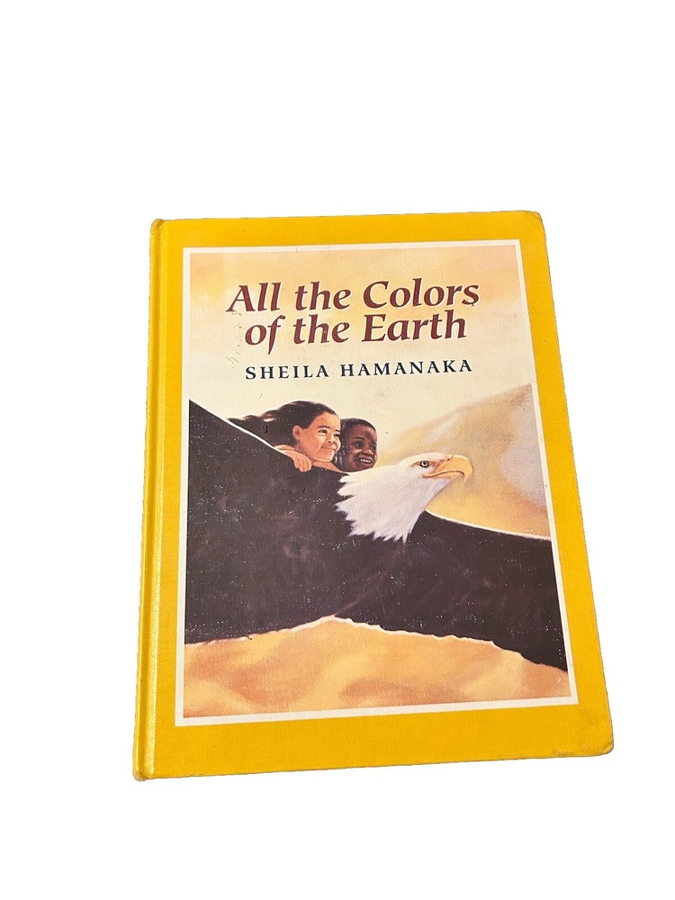 All the Colors of the Earth by Sheila Hamanaka 1994 Picture Book Hardcover Vtg