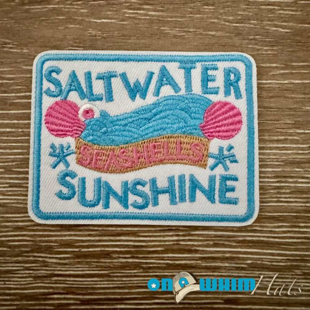Saltwater and Sunshine Iron-On Patch