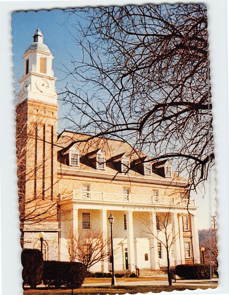 Postcard McIlvaine Hall Old Main Washington And Jefferson College PA USA
