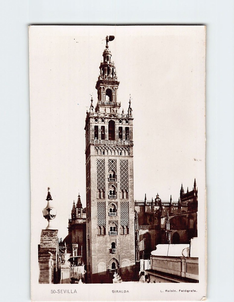Postcard La Giralda Seville Spain