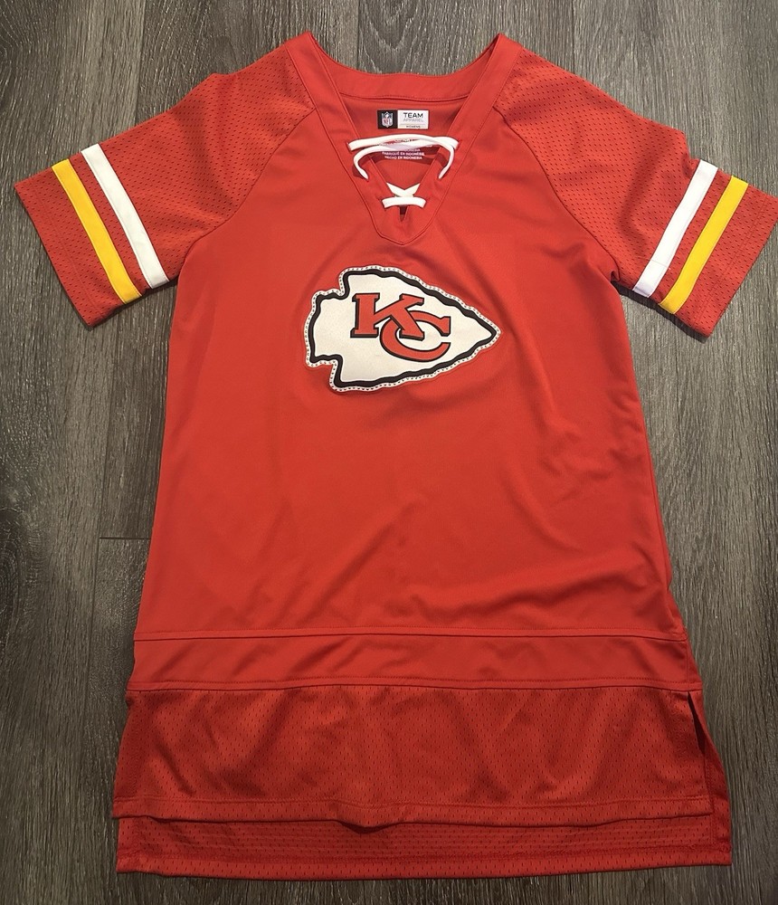Kansas City Chiefs Womens Red Polyester NFL Jersey Size Small