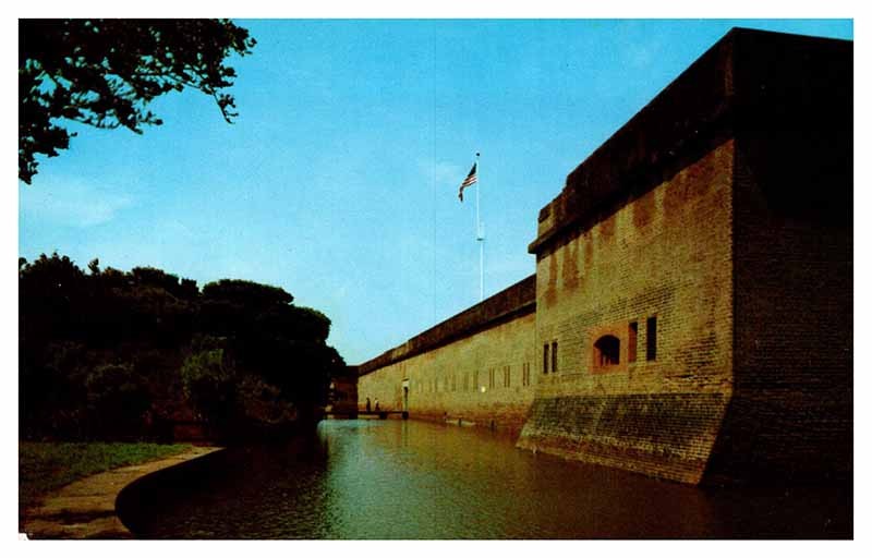 Postcard MILITARY SCENE Savannah Georgia GA m/09 AS0809