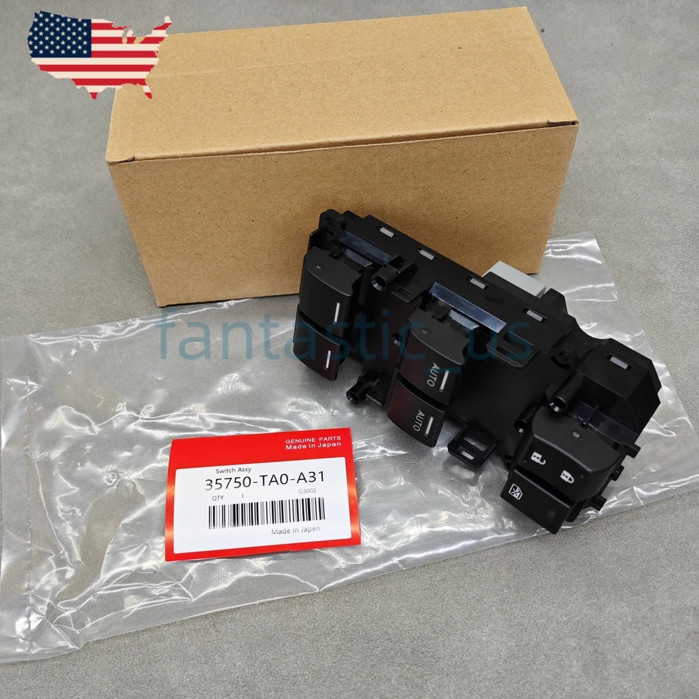 OEM Driver Left Master Power Window Door Switch For 2008-12 Honda Accord EX&EXL