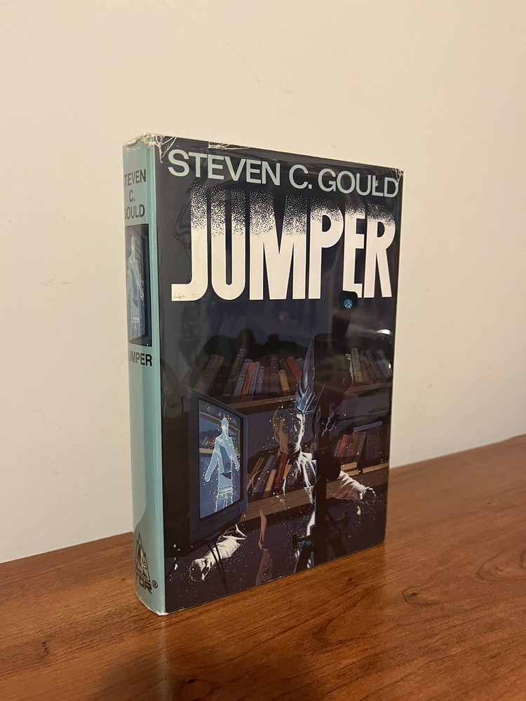 SIGNED Jumper 1st Edition Hardcover Steven Gould