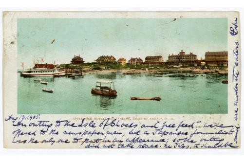 Photo:Appledore Hotel,Isles of Shoals,Maine,ME,E Noble,c1901