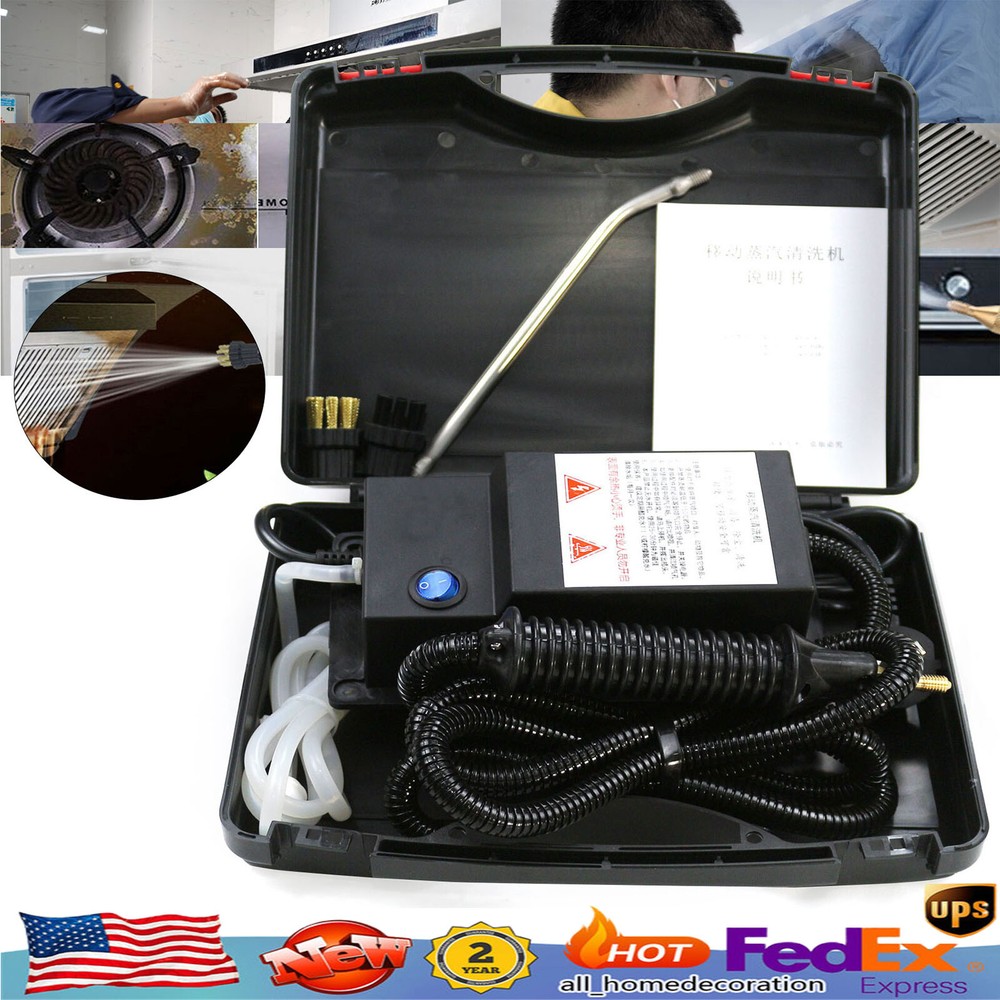 1700W High-Pressure Steam Cleaner for Cars Kitchens Household Cleaning