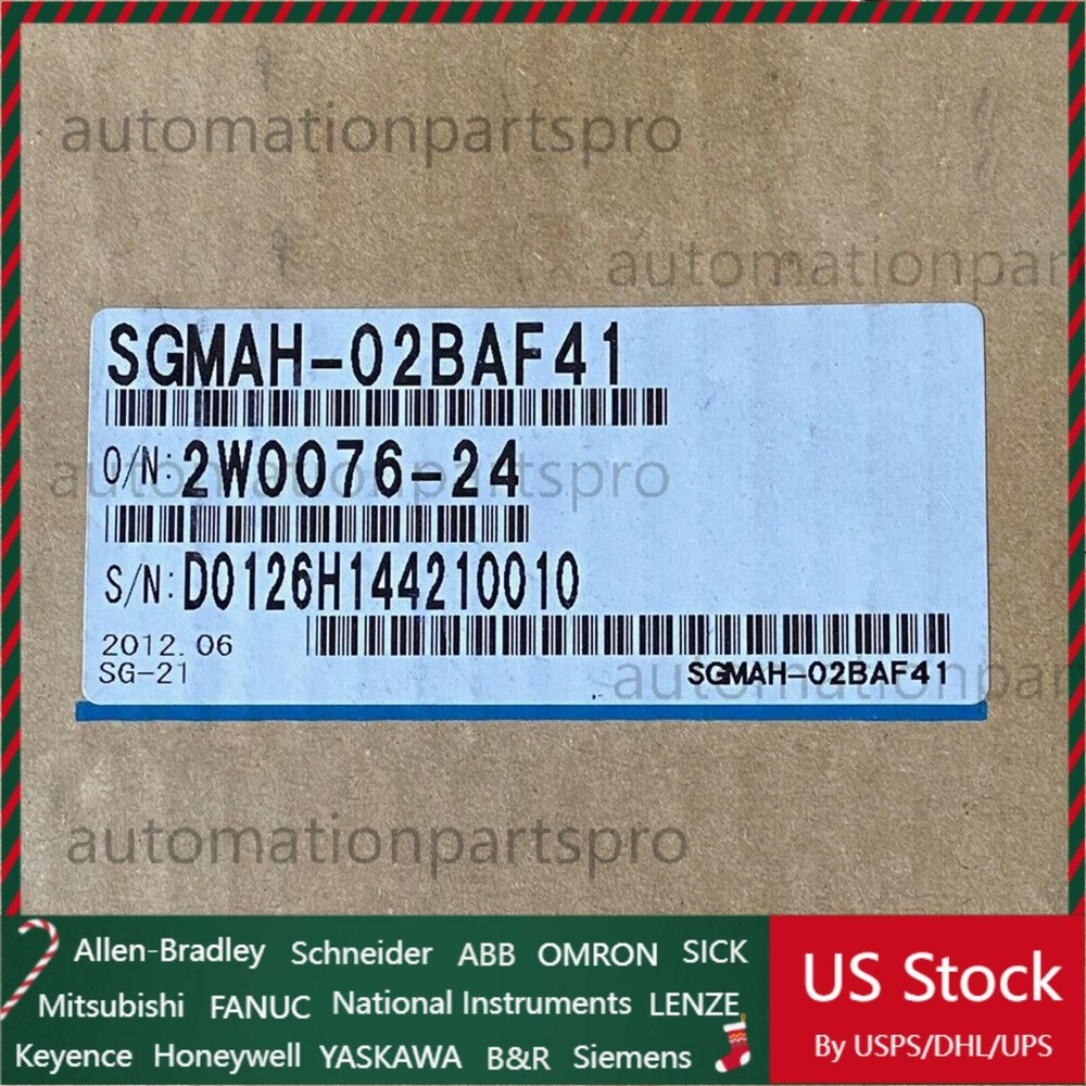 1PC Yaskawa SGMAH-02BAF41 Servo Motor New In Box Expedited Shipping SGMAH02BAF41