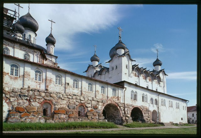 Monastery of the Transfiguration of the Savior,Solovetskii Island,Russia,1