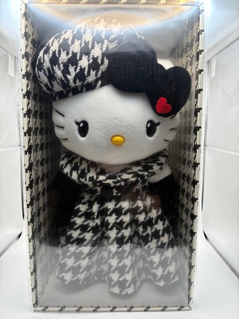 Sanrio Hello Kitty Birthday Doll Limited Monochrome Girly Twin 148466 DHL FedEx